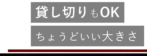 切りもOK ちょうどいい大きさ